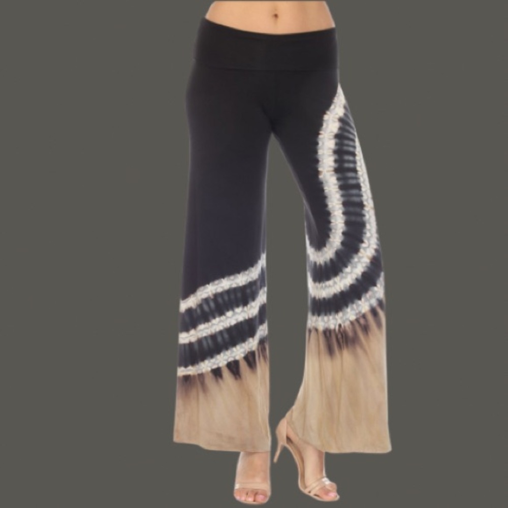 New Tie Dye Boho Hippie Palazzo Casual Soft Pants